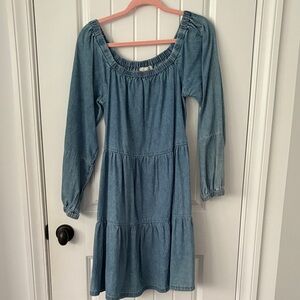 Hayden Blue Denim Casual Dress